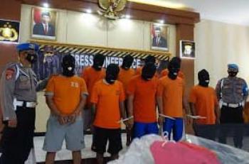 9 Pelaku Penganiayaan Hingga Meninggal Berhasil Diringkus Satreskrim Polres Sleman
